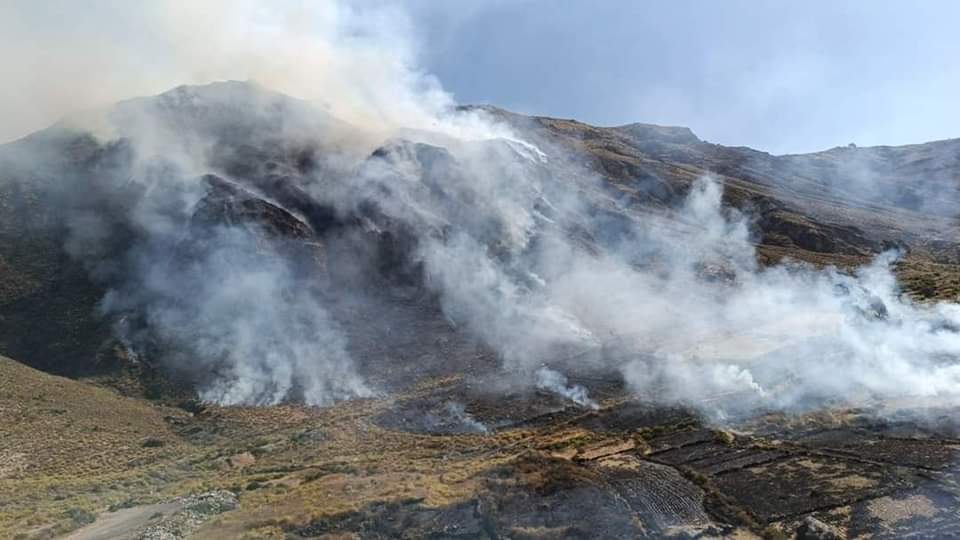 Alertan sobre condiciones atmosféricas favorables a incendios forestales