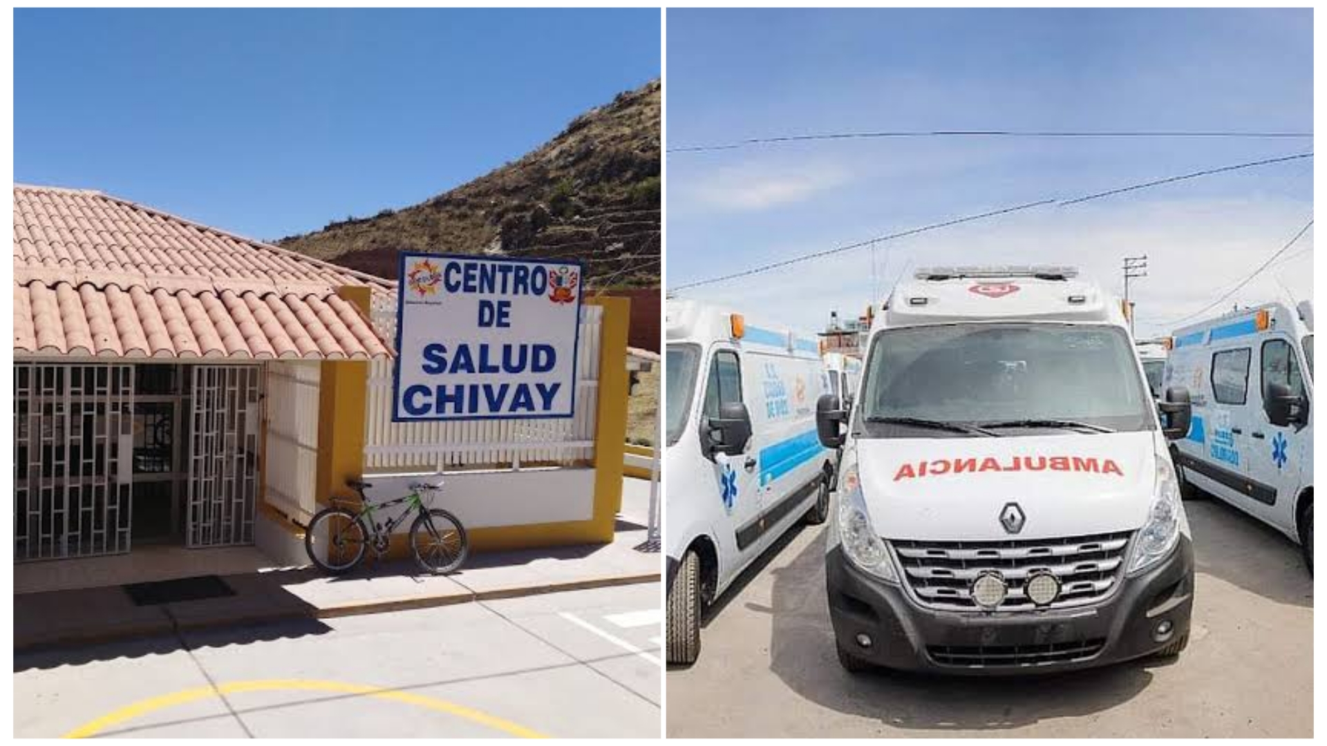 Caylloma solo tiene un centro con atención las 24 horas y 4 ambulancias debidamente operativas