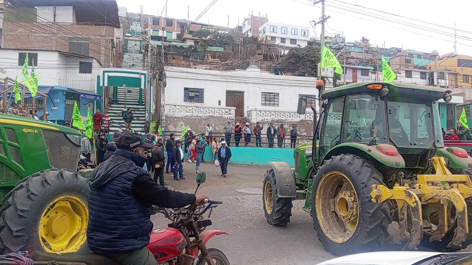 Desorganización en primera movilización contra Tía María