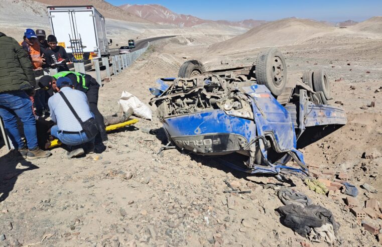 Arequipa: Accidentes en carreteras dejan dos fallecidos y seis heridos este fin de semana