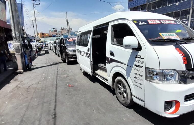 Transportistas informales anuncian nueva marcha rodante contra MPA