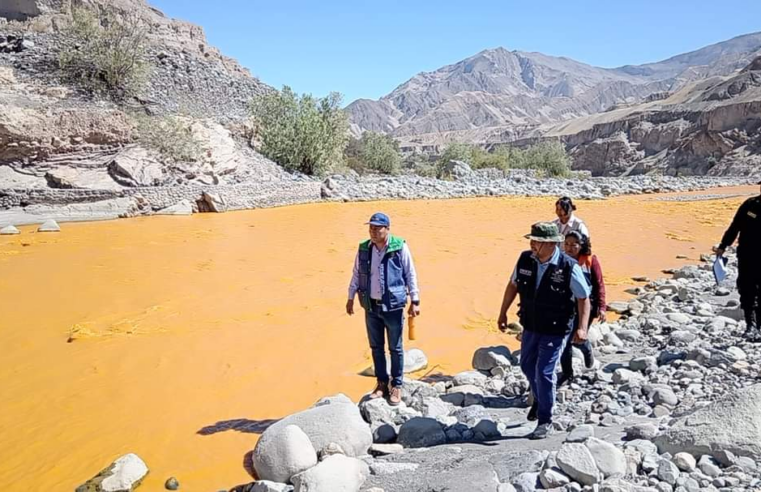 Cuestionan celeridad en entrega de estudios de contaminación en aguas del río Tambo 