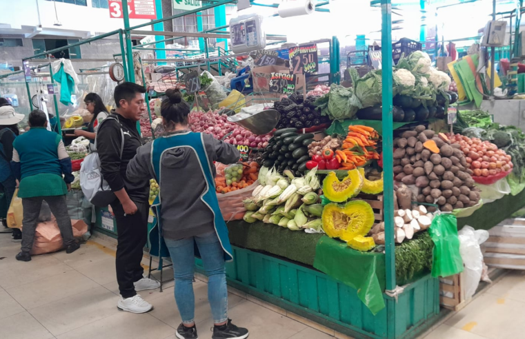 Precios de alimentos suben en los mercados de Arequipa