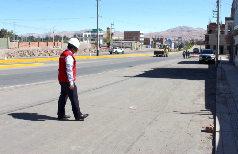 Contraloría advierte deficiencias en obra vial por más de S/15 millones