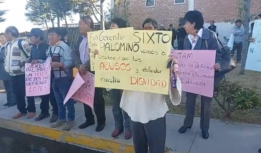 Trabajadores de Autodema protestan contra el GRA 