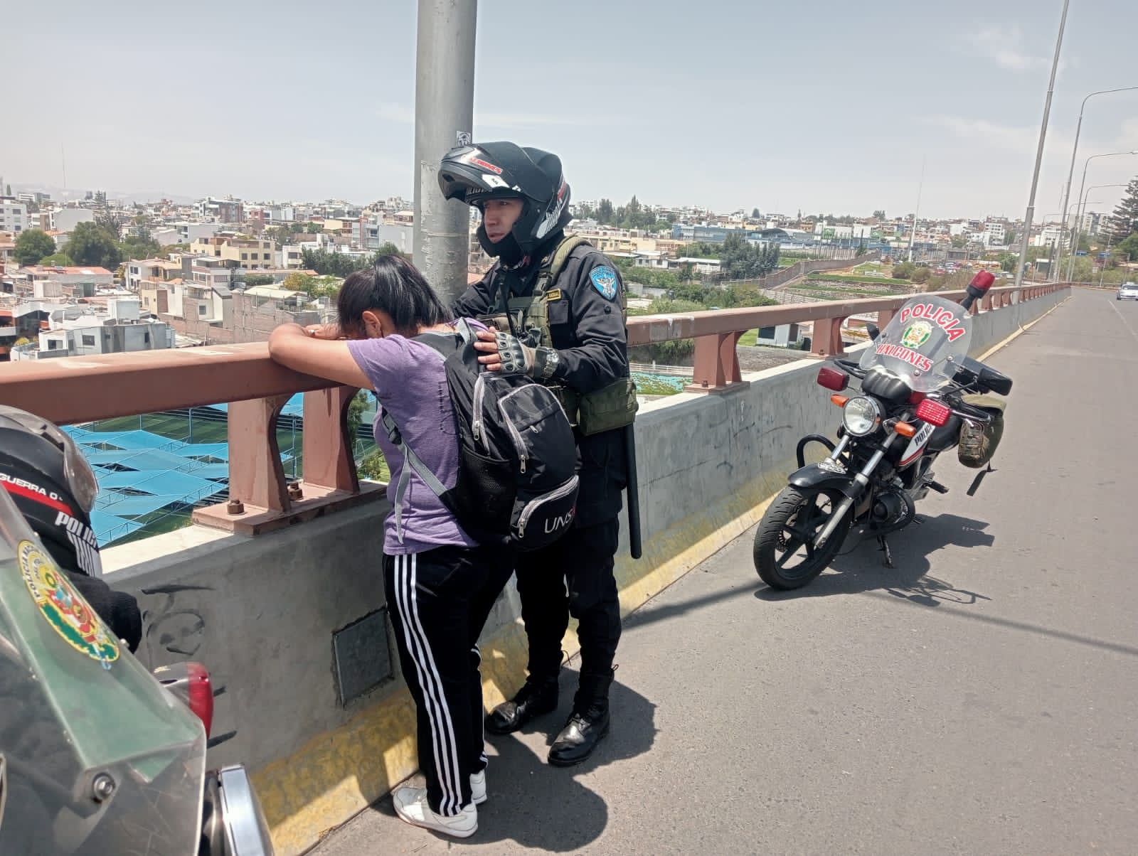 Cuestionan postergación de enmallado del puente Chilina 