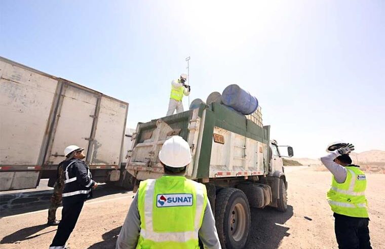 Sunat intervino 150 camiones que proveen a procesadoras de minerales