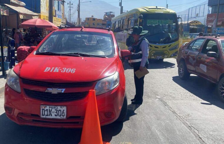 En el Cercado intervienen 65 unidades de tránsito