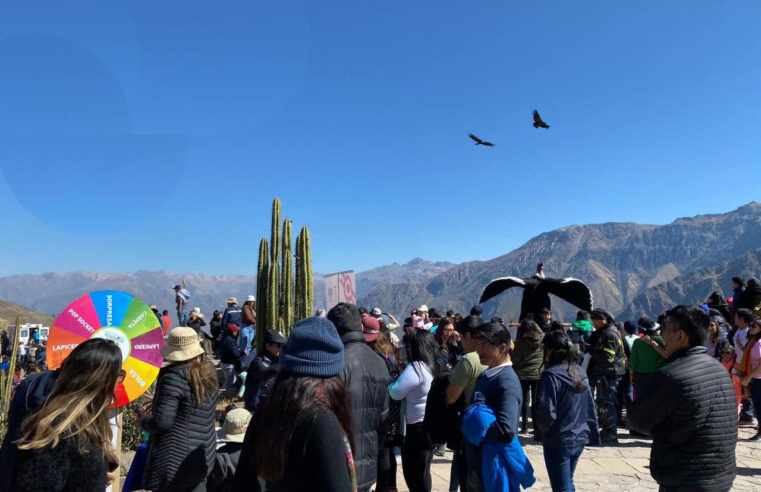 Valle del Colca recibió cerca de 8,500 turistas en el feriado largo