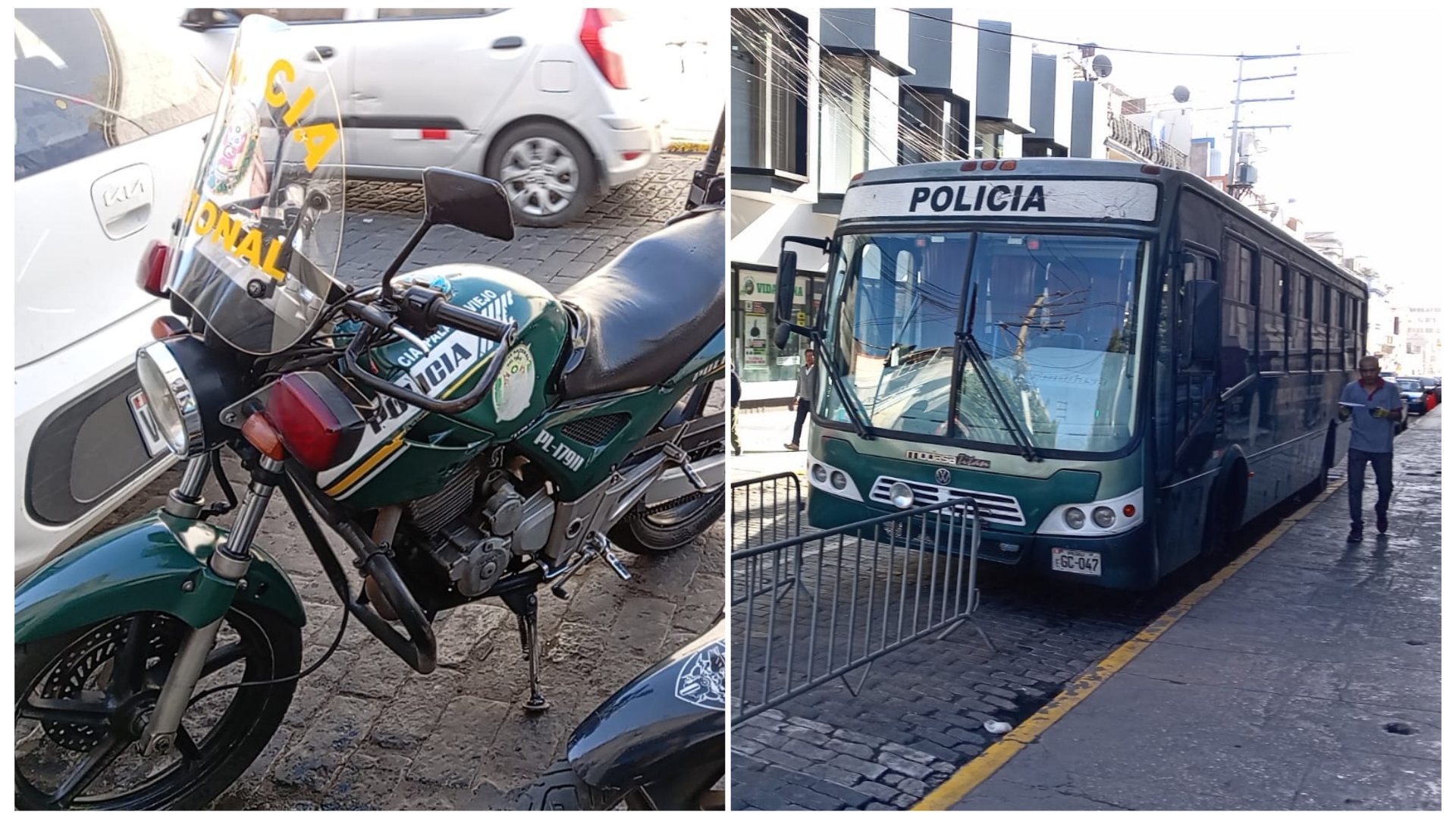 Policía afirma que puede estacionar sus vehículos en zonas rígidas de Arequipa