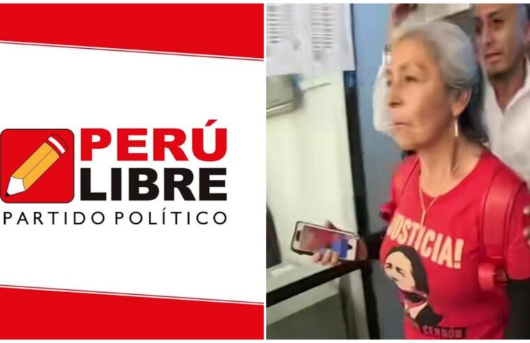 Perú Libre afirma que María Agüero no debió ir a la «I»