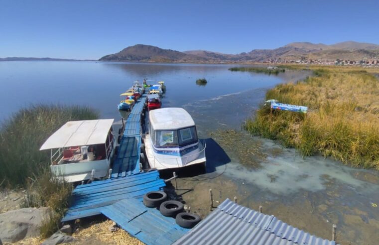 Altura del agua del lago Titicaca baja 50 centímetros en 4 meses