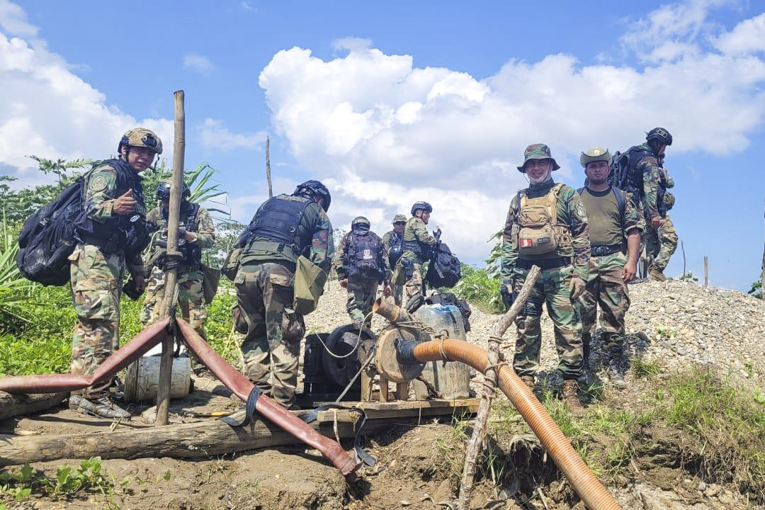 Golpe a minería ilegal con interdicción en Madre de Dios, Huánuco y La Libertad