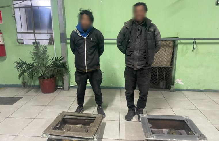 Detienen a ladrones de lápidas en cementerio La Apacheta 