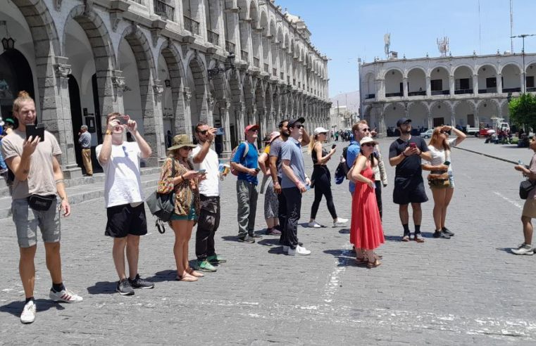 Arequipa recibió  40,000 turistas en lo que va de agosto