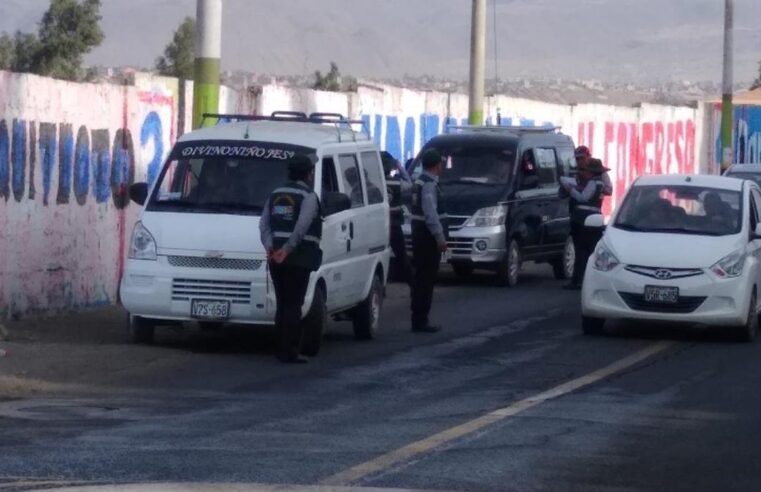 Siete “loncheritas” fueron llevados al depósito municipal de Arequipa