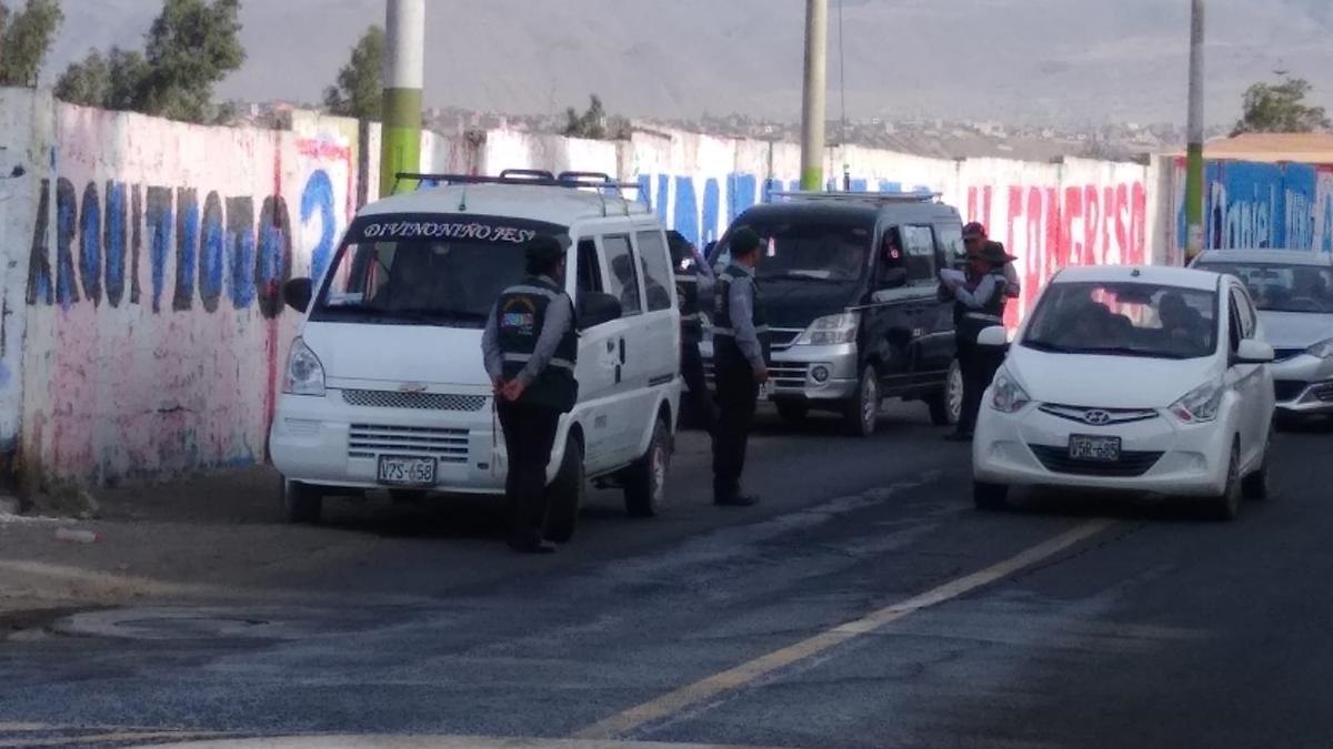 Siete “loncheritas” fueron llevados al depósito municipal de Arequipa