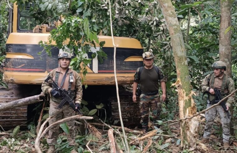 Operativo contra minería ilegal logra interdicción por S/ 7.6 millones