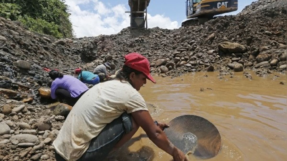 Minería ilegal, narcotráfico y subversión