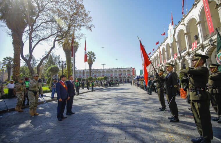 Arequipa celebra su 484° aniversario con fervor patrio y tradición