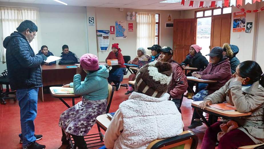 Programa PAIS impulsa “Aprendo en Tambo” en centro poblado de Umachulco