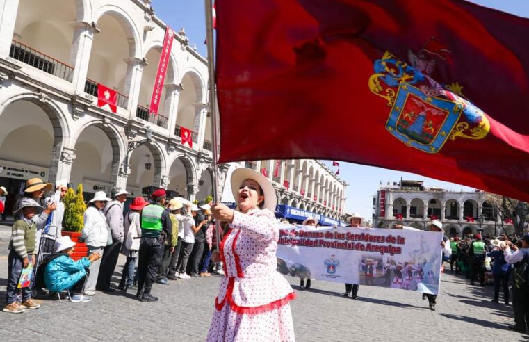 Arequipeños se preparan para recibir 484 aniversario