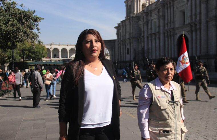 Cesan a Lucía Valdivia Corrales del cargo de prefecta de Arequipa