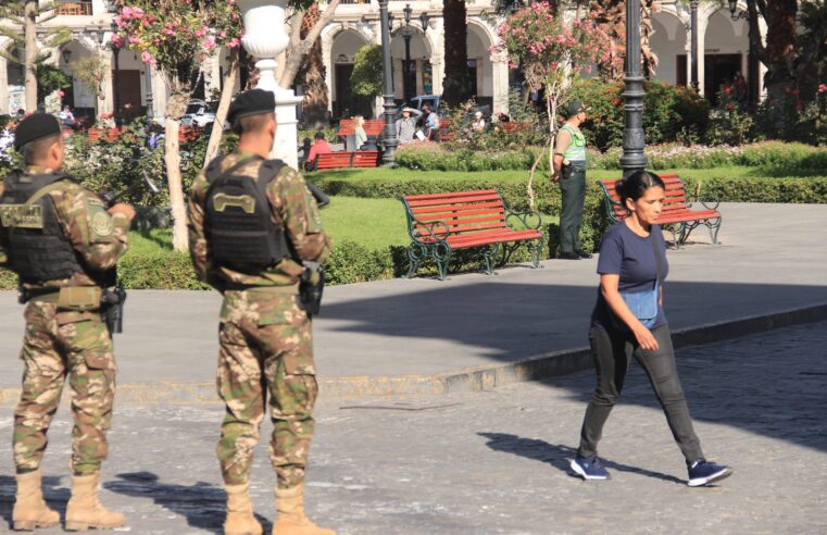 Más de 700 policías resguardarán las calles durante fiestas de Arequipa