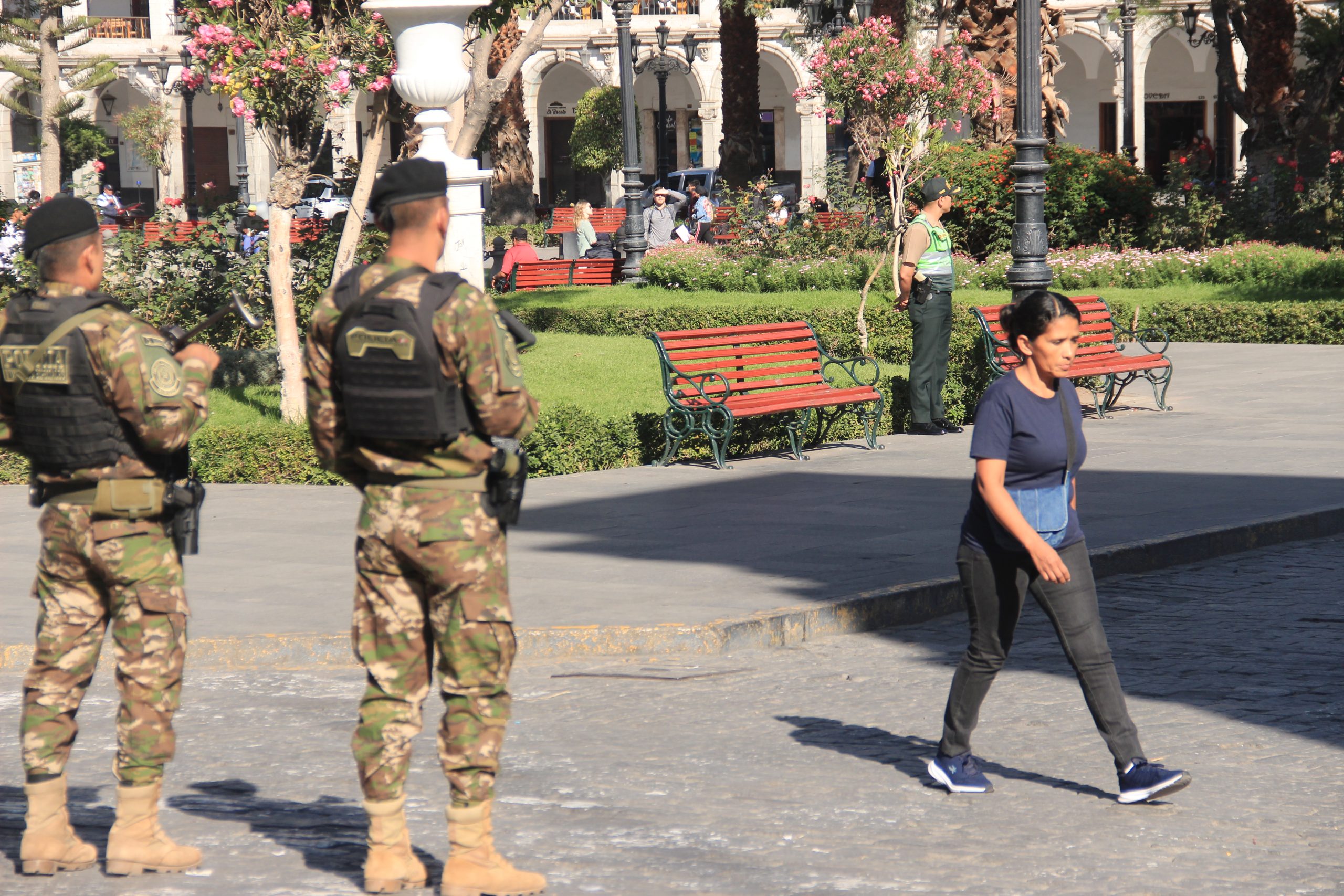 Más de 700 policías resguardarán las calles durante fiestas de Arequipa