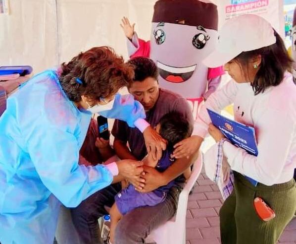 Arequipa inicia campaña para vacunar a 117 mil niños contra sarampión