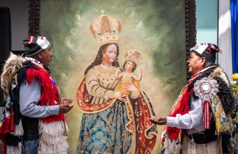 Celebran tradicional festividad en honor a la Virgen de la Almudena