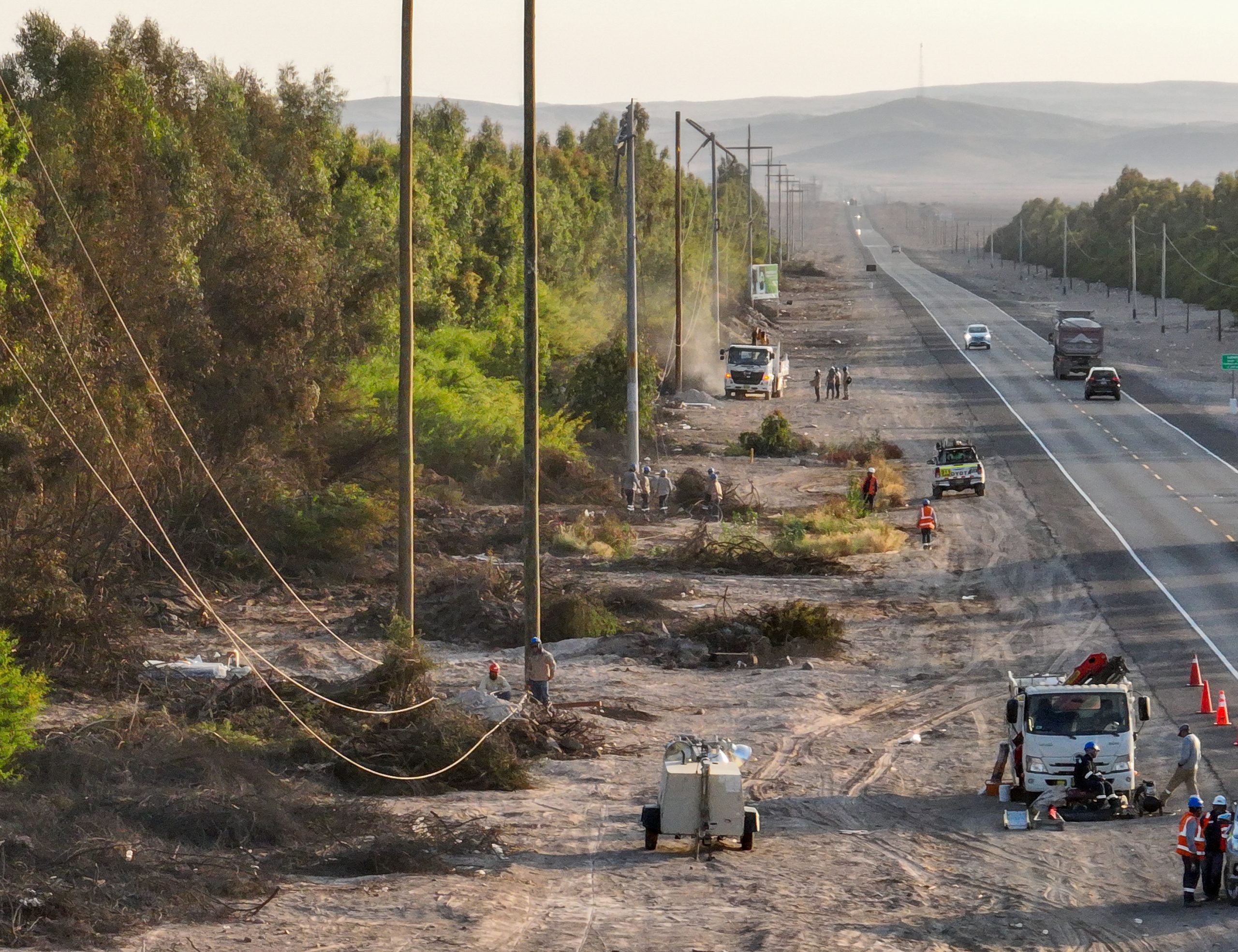 Incendio en Pampa Baja dejó sin luz a  23 mil en 3 provincias