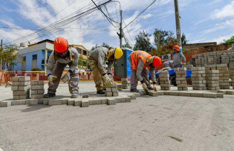 Municipalidad finaliza trabajos de adoquinado en La Perla