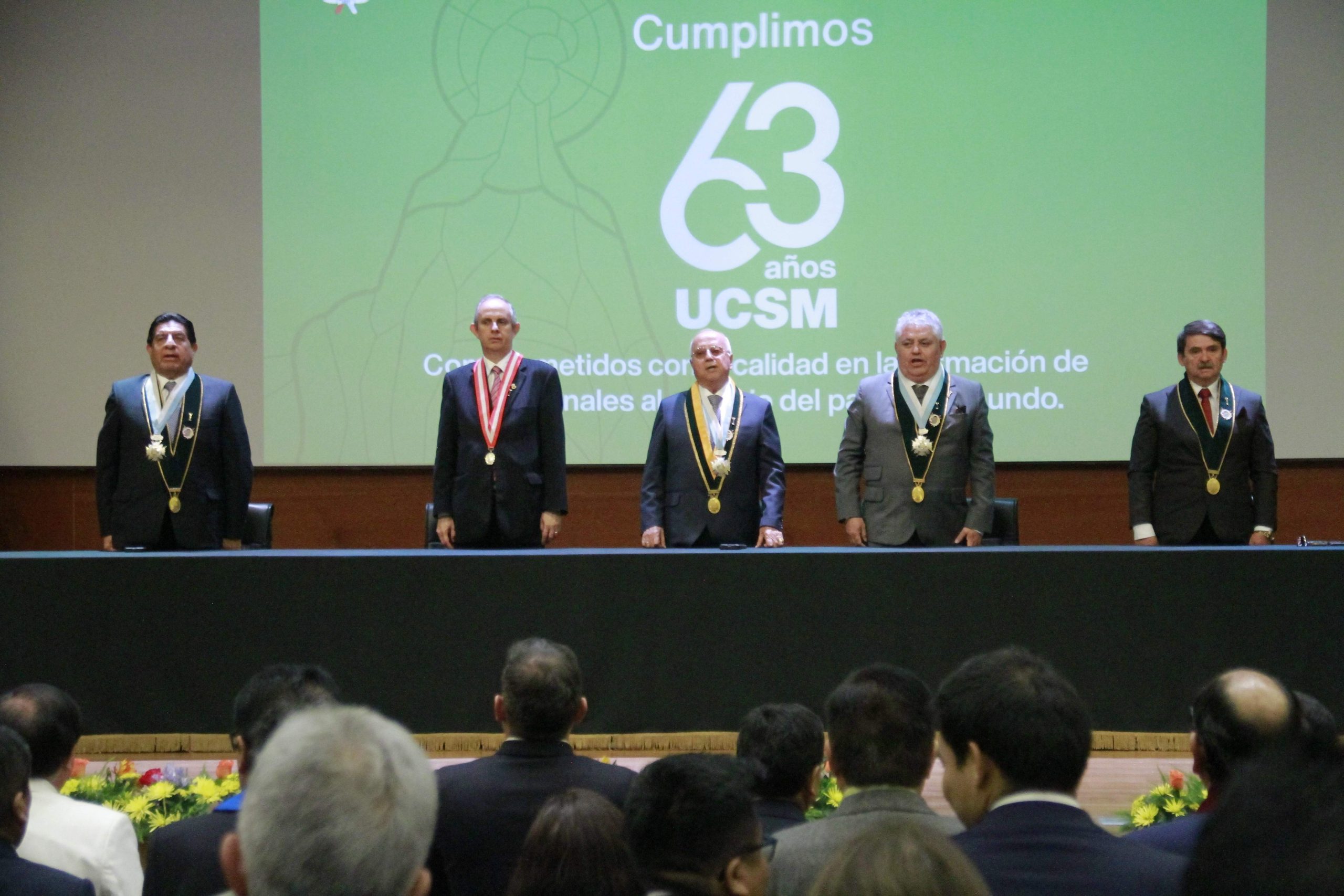 UCSM se encuentra ordenada, sólida y con prestigio al celebrar sus 63 años