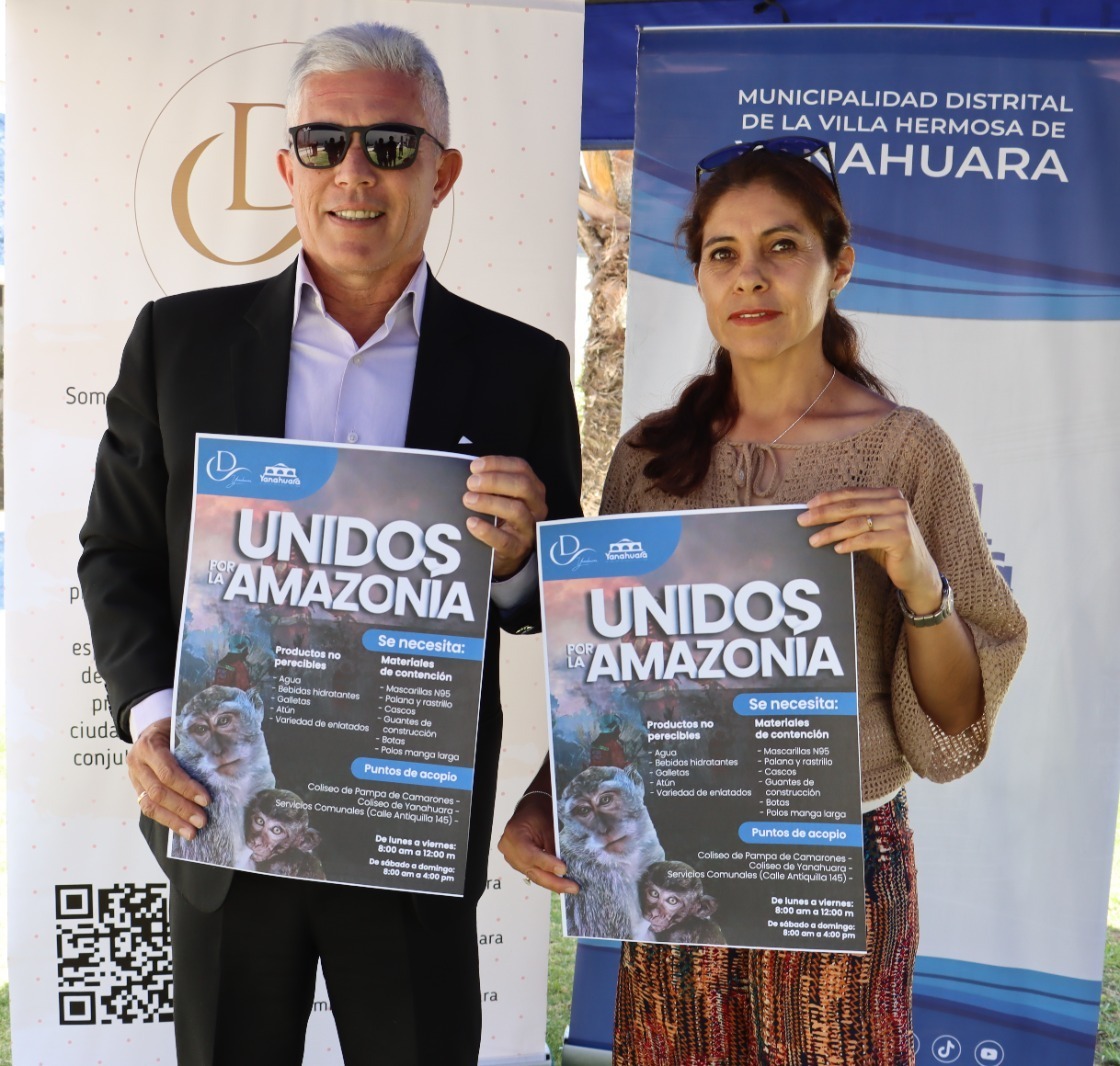 Comité de Damas de Yanahuara inicia campaña “Unidos por la Amazonia”