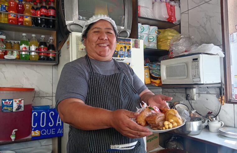 Policias y fiscales del Perú encuentran un hogar en la cocina arequipeña