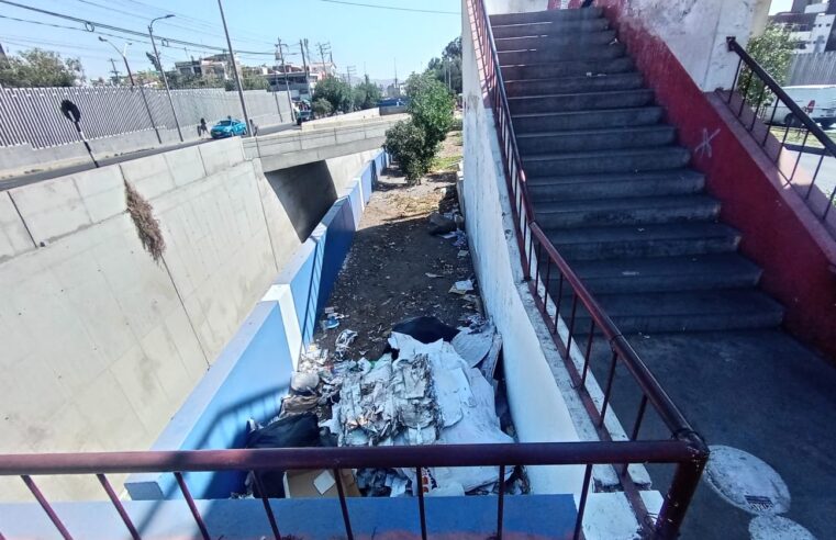 Acumulan basura bajo el puente ubicado en la Avenida Venezuela