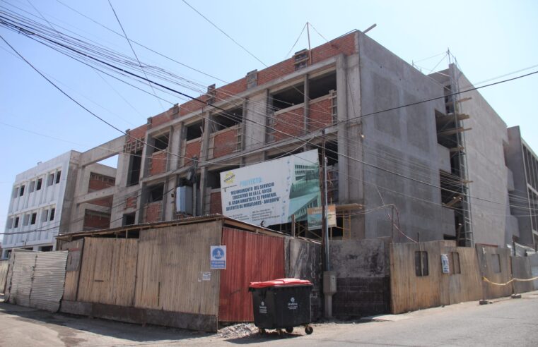 Obra en el colegio Gran Amauta triplicó su tiempo de ejecución