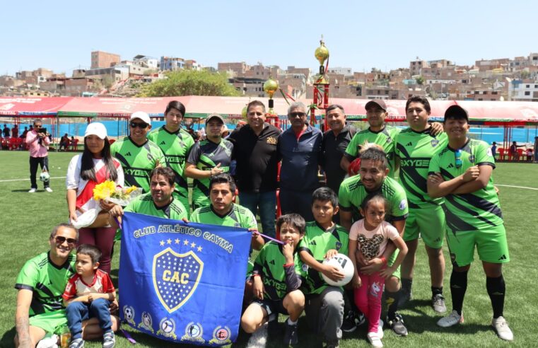 Más de cien equipos en la inauguración de la Copa Cayma