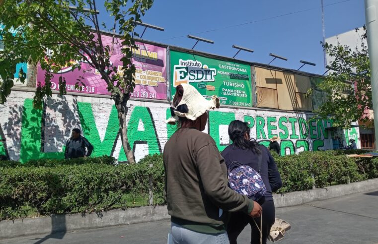 Comienzan a aparecer pintas en Arequipa rumbo a las elecciones 2026