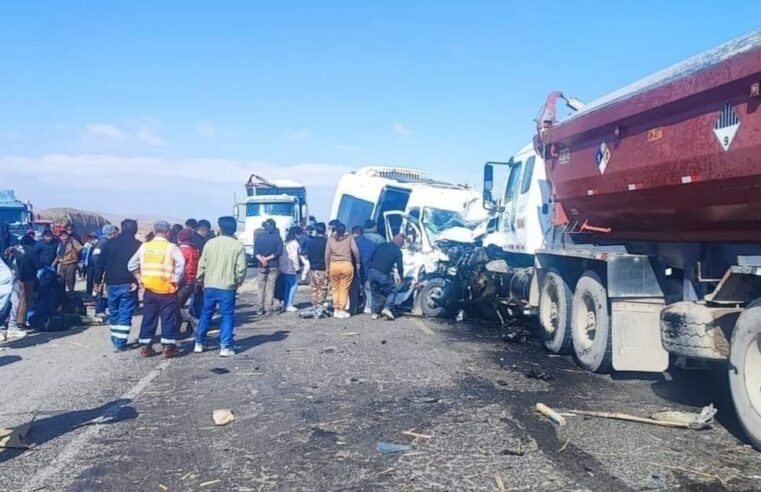 Carretera Arequipa-Puno es en la que más accidentes se registró