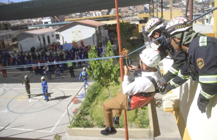 Hoy bloquearán calles para realizar simulacro multipeligro en Cercado