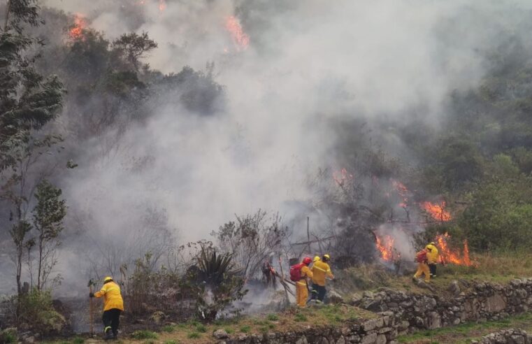 Cuatro personas afectadas por incendios permanecen internadas en hospitales