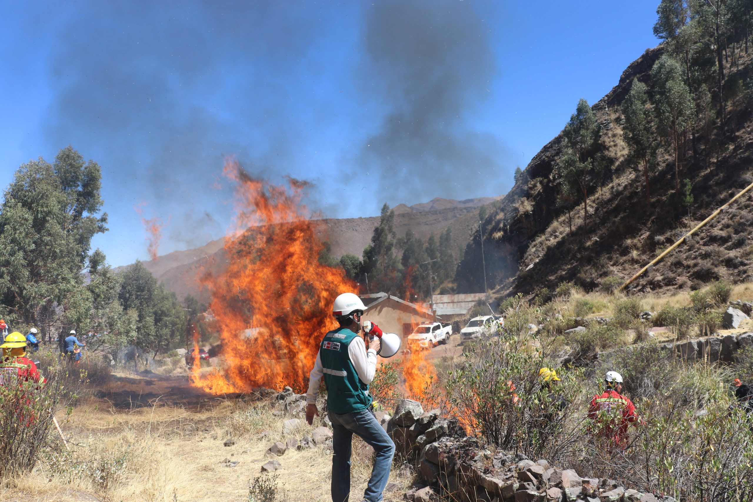 Alerta roja: probabilidad de incendios forestales en regiones