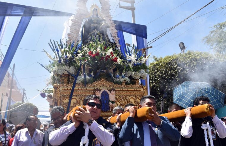 Nasca celebra  fiestas patronal en honor a la Virgen de Guadalupe