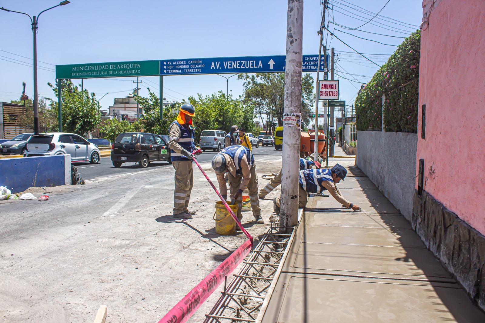 MPA renueva veredas y proyecta nuevas mejoras urbanas