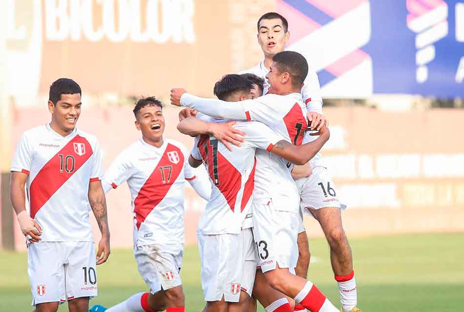 Perú en el grupo de Argentina en Sudamericano Sub-20