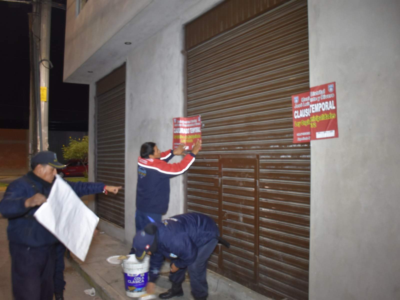 Clausuran “chichodromo” ilegal en avenida Las Convenciones