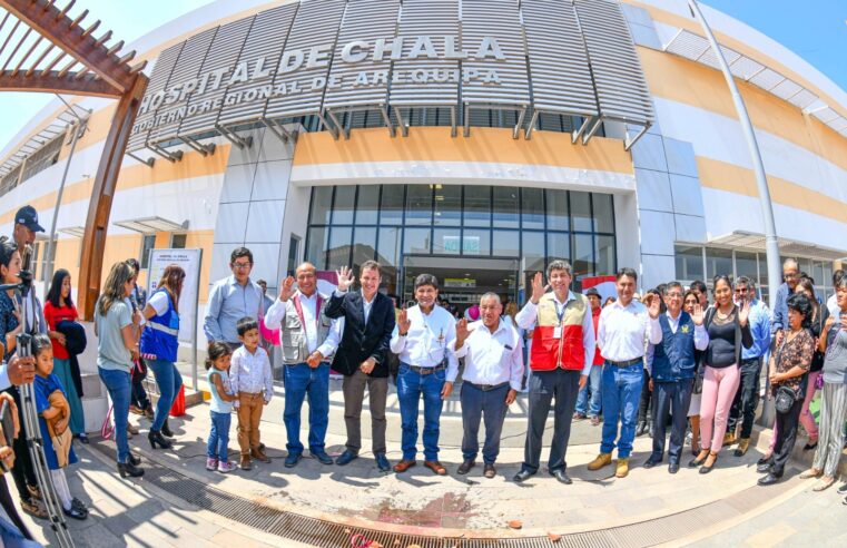 Consejero por Caravelí confía en que el hospital de Chala se inaugurará antes de dejar el cargo