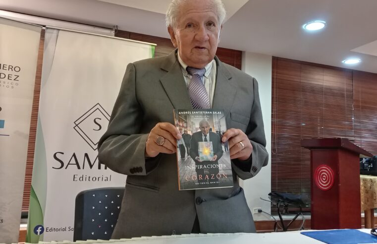 Adulto mayor cumple su sueño de 50 años y publica su primer libro